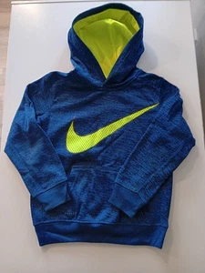 Nike dri fit pullover hoodie Kids Size 5 (4-5  Years) Blue - Picture 1 of 5