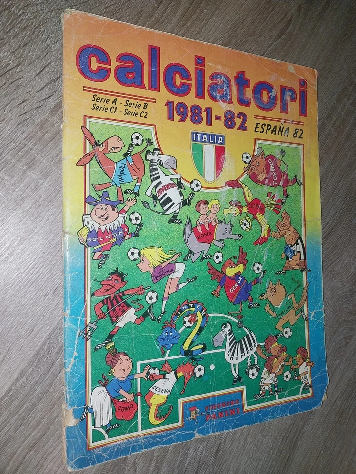 CALCIATORI 1981-82 - ALBUM FIGURINE PANINI - 1981 / 1982 - DA RECUPERO - Immagine 1 di 4