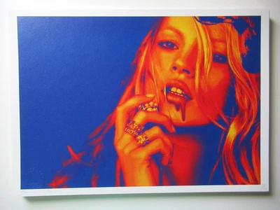 DEATH NYC (1979) SIEBDRUCK VON 2020 ORIGINAL HAND SIGNIERT, NUMMERIERT 32x45cm - Bild 1 von 4