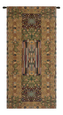 The Beethoven Frieze - Klimt Italiano Moderno Bellas Artes Tejido Tapiz Colgante de Pared Foto 1 de 4