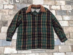 Adolfo International Men's Medium Wool Blend Vintage Plaid Jacket - Picture 1 of 8