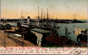 Postal Argentina Buenos Aires La Boca Puerto B269 - Imagen 1 de 2