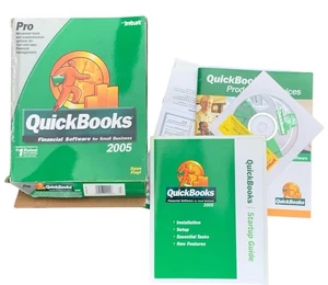 Intuit QuickBooks Pro 2005 for Windows 2000/XP - Pre-Owned, Excellent Condition - Picture 1 of 2