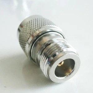 Male UHF Device to N Female Female Jack Connector PL259 PL-259 UHF High Quality - Photo 1/4