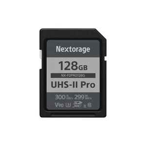 Nextorage 256GB UHS II V90 SD Card High Speed 8K Video Recording Memory Card - Picture 1 of 11