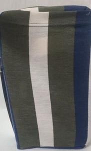 Teen Queen Rugby Stripe Jersey Sheet Set - Makers Collective New W/Out Tags - Picture 1 of 3