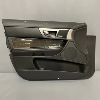 JAGUAR XF X250 DOOR PANEL LEFT FRONT 2009 2010 2011 2012 2013 2014 GRAY OEM - Image 1 of 4