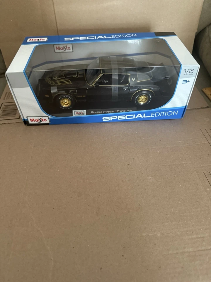 Maisto 1 18 1978 Pontiac Firebird Trans Am Black 31464 Diecast Model Car Special