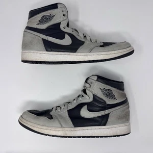 Air Jordan 1 Retro Nike High OG Shadow 2.0 Grey Black 555088-035 Men's Size 10 - Picture 1 of 10