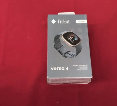Google Fitbit Versa 4 Fitness Smartwatch with built-in GPS compatible with iOS  - Image 1 of 2