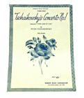 Theme From Peter Tschaikovsky Concerto No. 1 Vintage Sheet Music Piano Solo 1941