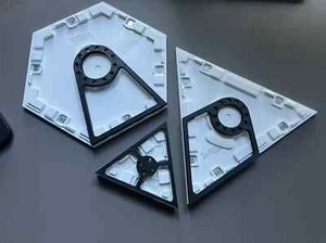 Bohrschablone für Nanoleaf shapes Wandhalterung | Drilltemplate - Bild 1 von 2