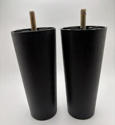 Lot of 2 5 1/2" Plastic Furniture Legs - Image 1 of 4