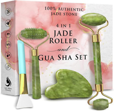 Gua Sha Stone Jade Roller - Facial Roller Facial Massage Face Roller Face Massag