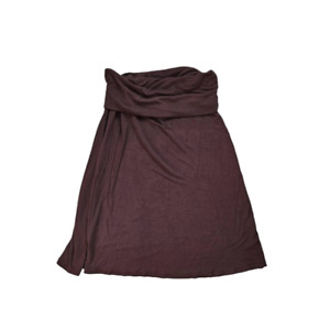 fairy minimalist foldover waist midi skirt