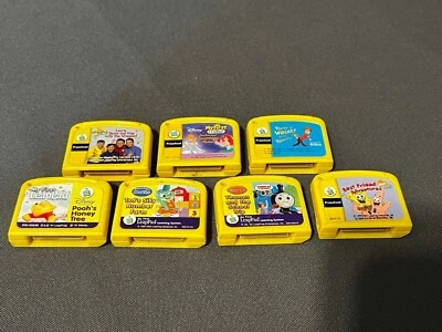 Lote de 7 cartuchos de juego preescolar Leap Frog My First Leap Pad sin probar vendidos como  Foto 1 de 2
