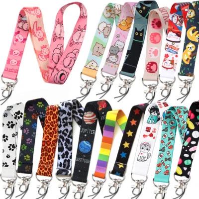 UNBRANDED • HANDMADE ANIMAL GALAXY MEDICAL LANYARD Card Holder Office Travel Birthday Christmas Gift