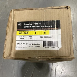 TE100R GE NEMA 100 AMP 600AC ENCLOSURE NEW - Picture 1 of 2