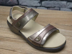 Aravon by Rockport Katherine-AR Metallic Multi Leather Sandal SIZE 5B *WSK11MTM - Picture 1 of 4