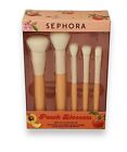 SEPHORA COLLECTION Peach Blossom Face and Eye Brush Set New Sealed
