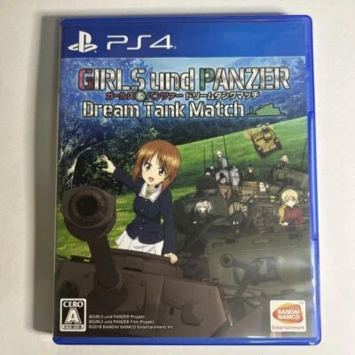 PS4 Girls und Panzer Dream Tank Match Tank action game Japan / Bandai Namco - Image 1 of 4