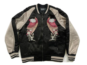 WILLIAM RAST JUSTIN TIMBERLAKE TRACE AYALA Men Japanese Embroidery Zip Jacket L - Picture 1 of 9