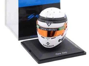 Spark 1/5 Helmet Replica Alpine Qatar GP Sprint 2023 - Pierre Gasly 5HF134 - Picture 1 of 4