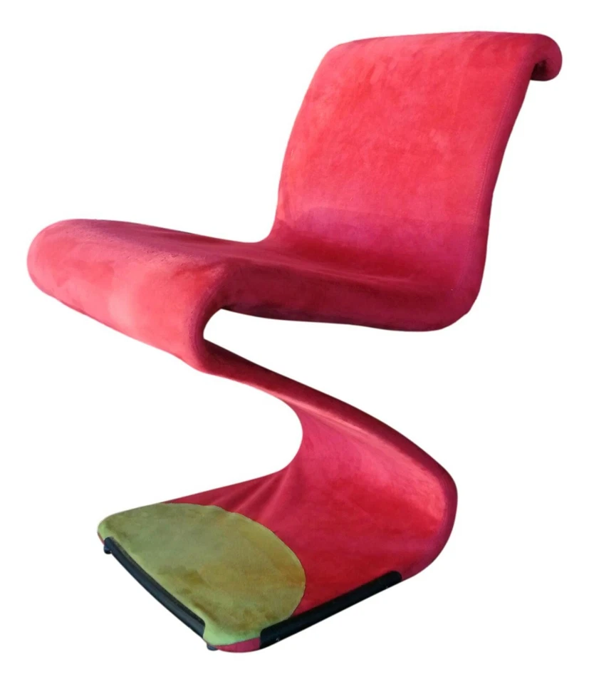 Chaise Fauteuil Design gastone rinaldi le Modèle Z Chair 1970 - 4 Disponibles - Photo 1/4