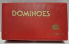 Vintage Dominoes (55 Tiles) Pavilion by Cardinal in Red Vinyl Case