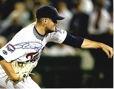 Foto autografiada firmada por Glen Perkins de los gemelos de Minnesota 11x14 certificado de autenticidad LOM (PH4620) Foto 1 de 2