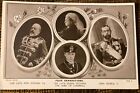 Early 20th c. Royalty Postcard Queen Victoria & Family 4 Generations - Unposted