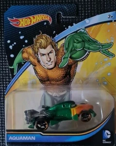 HOTWHEELS Character Car Diecast - DC Universe 2015 - AQUAMAN - BDM69 - Picture 1 of 2