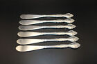 SET OF 6 ONEIDA COMMUNITY AFFECTION SILVERPLATE 6-1/4' BUTTER SPREADER KNIVES