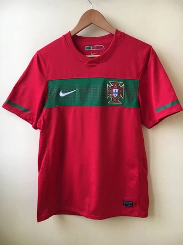 Portugal FPF 2010 2011 Nike home football shirt soccer jersey. Size S Cover
