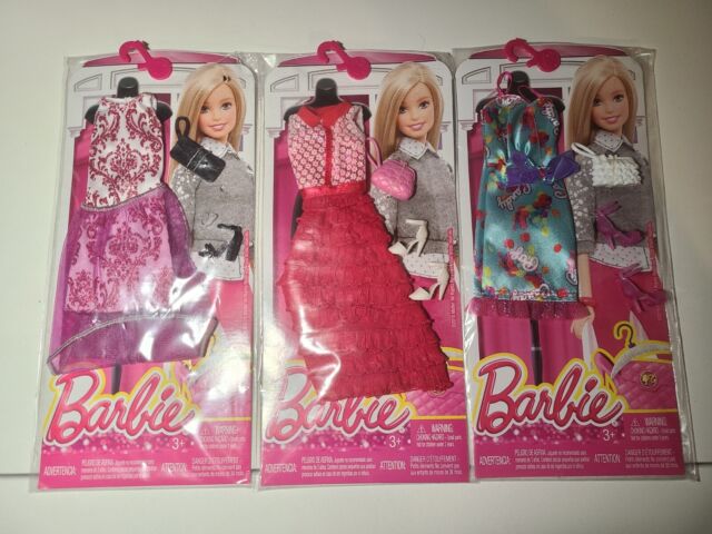 Roupa P/ Boneca Barbie + 2 Sapatos Roupinha Fashion Chic 02f