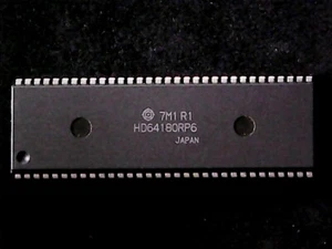 HD64180RP6 - Hitachi 8-Bit CMOS Micro Processing Unit 6MHz (DIP-64S) GENUINE - Bild 1 von 1