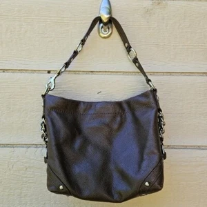 Coach Carly braune mittlere Hobo-Tasche aus Leder - Bild 1 von 16
