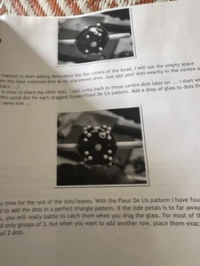 Kunst Schmuck Elemente Trommel Ätzen Lampe Arbeit Perlen Ratgeber Draht Weben Technik - Bild 1 von 5