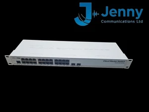 MikroTik CRS326-24G-2S+RM Dual Boot Switch – z uszami stelażowymi, bez zasilacza - Zdjęcie 1 z 6