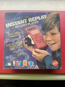 Vintage 1971 *Mattel Instant Replay Disc Player*◾Orig Box 20 Scheiben! FUNKTIONIERT! - Bild 1 von 15