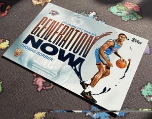 Thomas Sorber RC Rookie Card Generation Now Insert 2025-26 Topps Basketball NBA - Picture 1 of 4