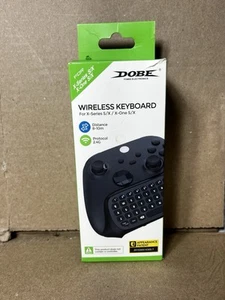 Used DOBE 2.4G Wireless Keyboard for Xbox One - Black - Picture 1 of 6