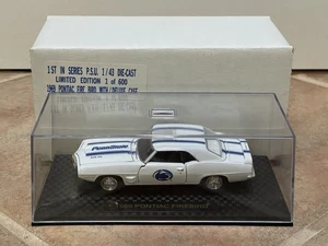 1969 Pontiac Firebird Penn State Nittany Lions NCAA 1/43 mit Case 1 of 600 - Bild 1 von 11