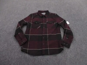 Dakine Shirt Adult S Purple Plaid Flannel Work Outdoor Stretch Hiking Men NEW - Picture 1 of 10