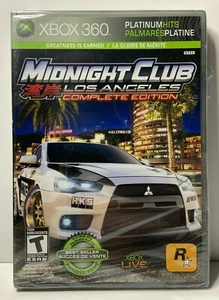 Midnight Club Los Angeles Complete Edition Platinum Hits XBOX 360 New Sealed - Imagen 1 de 6