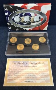 Uncirculated 2003 Gold Edition State Quarter Collection - Picture 1 of 3