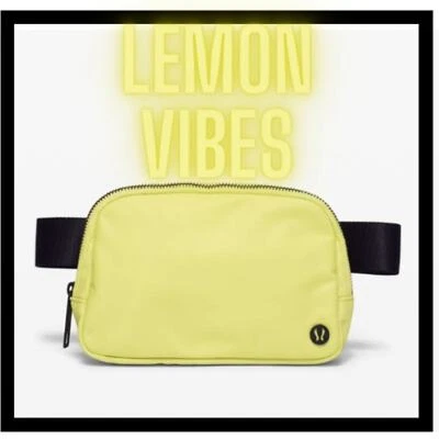 Bolso Cinturón Nuevo con Etiquetas Lemon Vibe Lululemon Everywhere EBB 1L Foto 1 de 4