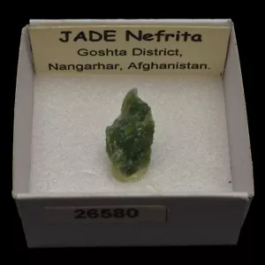JADE NEFRITA (Goshta District, Nangarhar, Afghanistan) #26580 / Nephrite - Picture 1 of 1