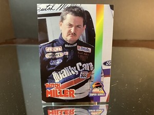 Butch Miller Finish Line Racing Super Series 1995 Card #28 Truck Series