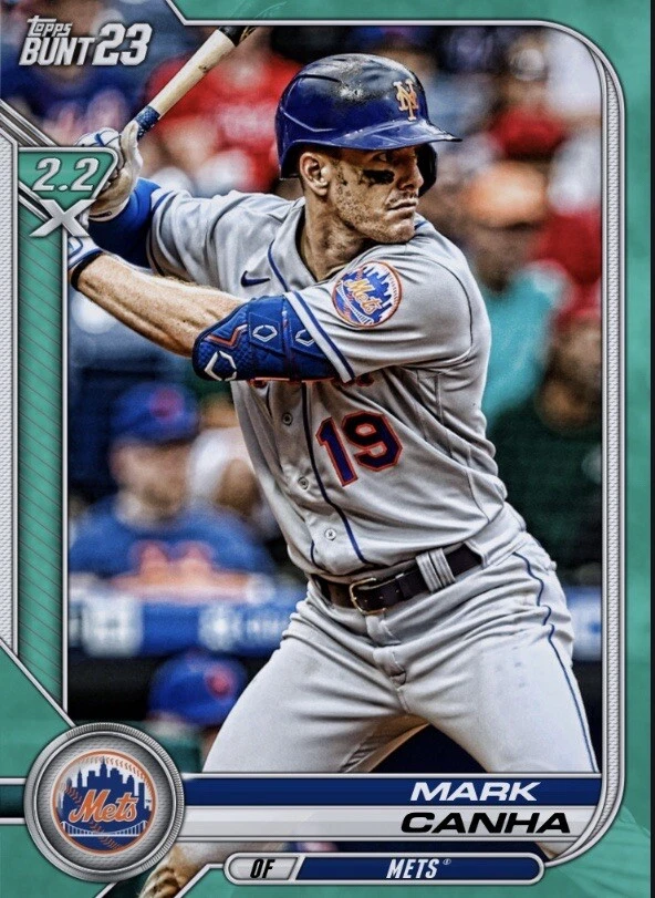 [DIGITAL] Topps Bunt - Mark Canha - 2023 Base 23 S1 Tier 6 Teal - Image 1 of 1